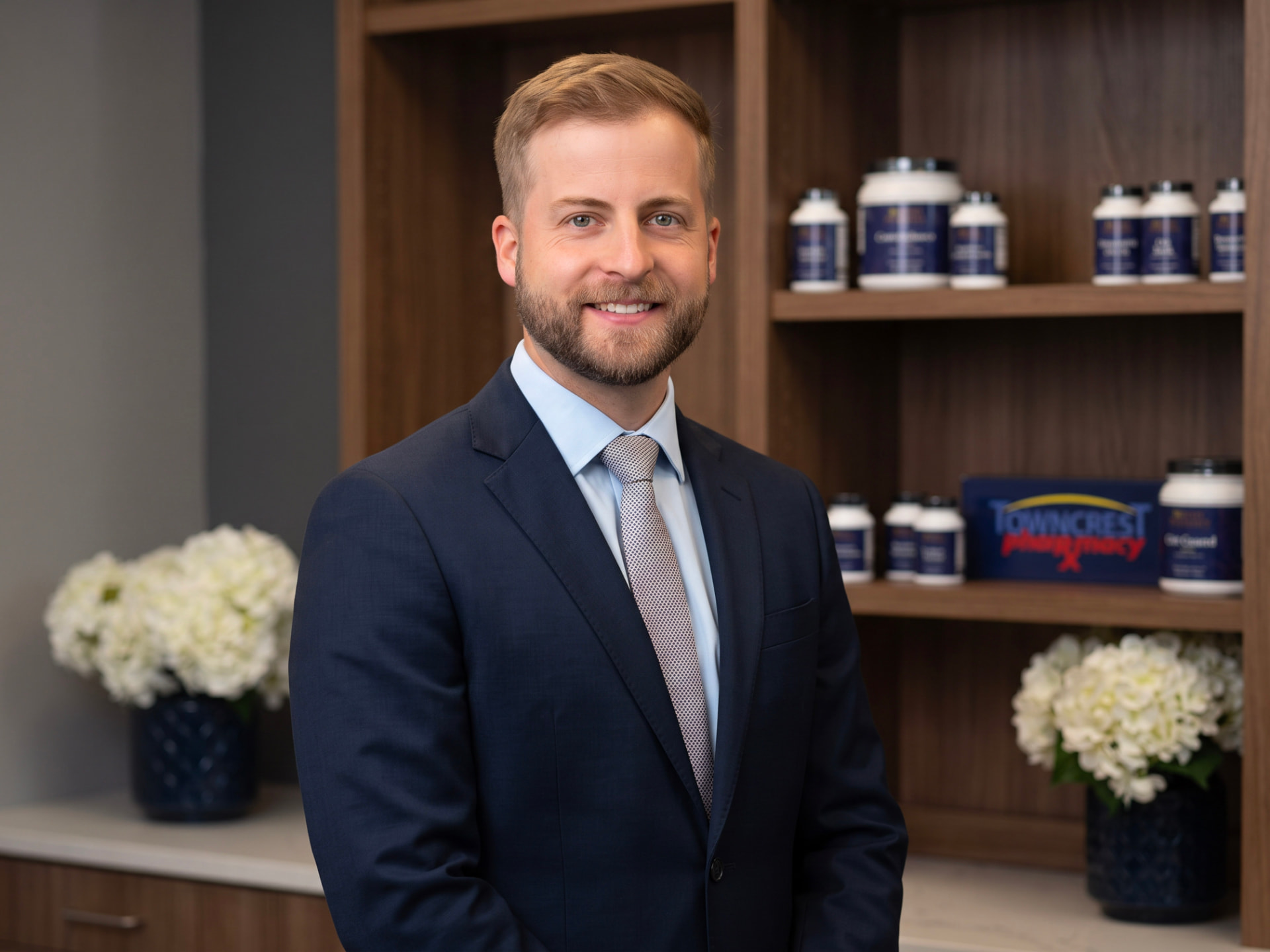 Aaron McDonough, Pharm.D., at Towncrest Pharmacy